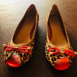 BCBGGeneration peep toe flat